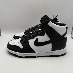 Nike Dunk High Retro Panda Black White Women's Sz 8 Men 6.5 Sneakers DD1399-105